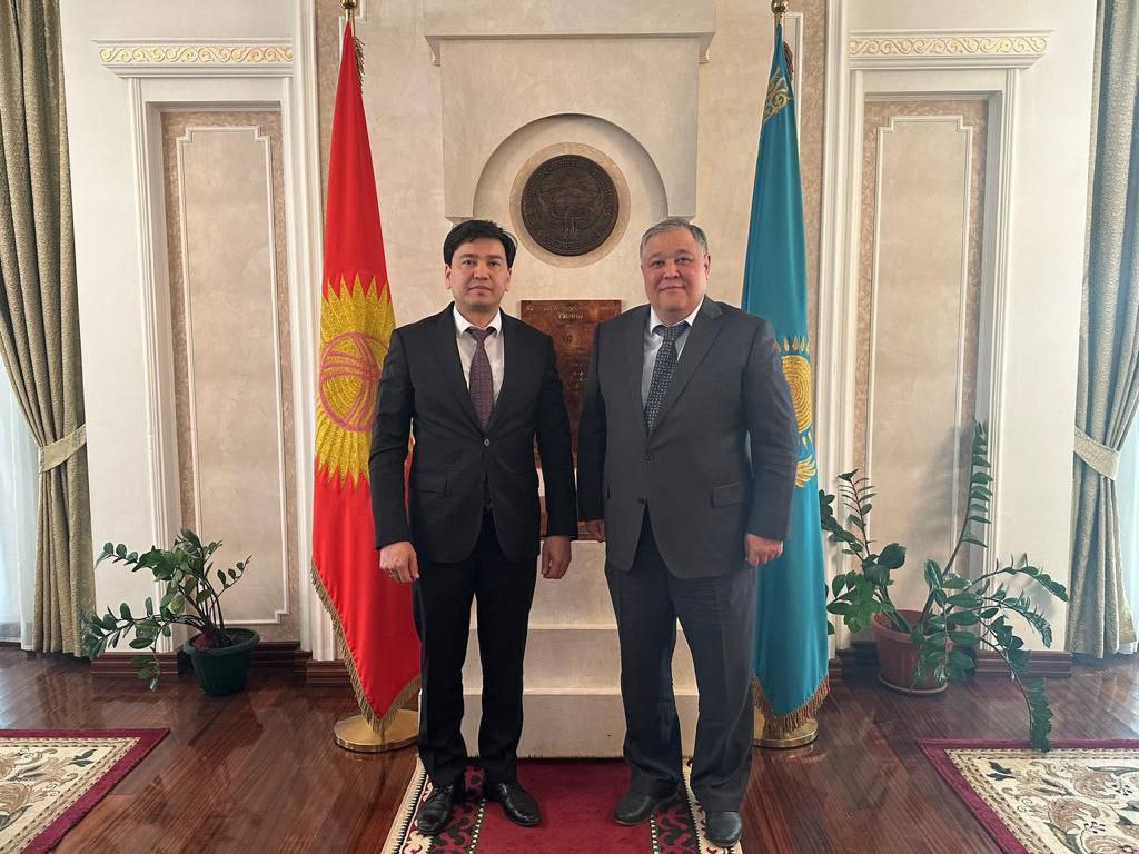 MEETING OF THE DEPUTY CHAIRMAN OF THE BOARD WITH THE AMBASSADOR OF THE KYRGYZ REPUBLIC TO KAZAKHSTAN